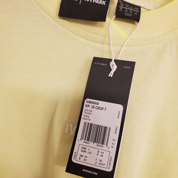 🥂Adidas x Ivy Park Drip 2 Crop Top - Picture 5 of 5